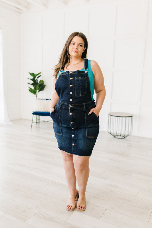 Judy Blue Denim Overall Dress