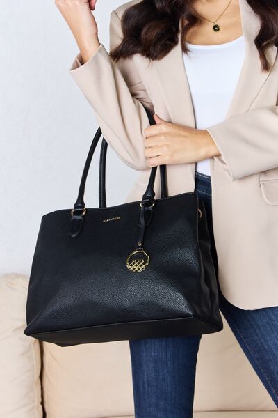 Structured Leather Handbag