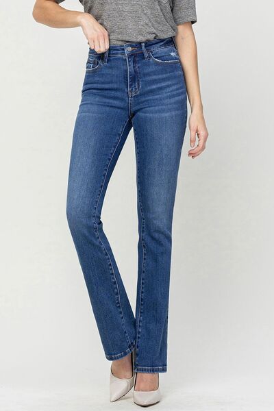 High Waist Bootcut Jeans