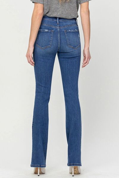 High Waist Bootcut Jeans