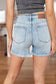 Judy Blue High Rise Cutoff Dad Shorts