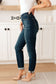 Judy Blue High Rise Pull On Double Cuff Slim Jeans