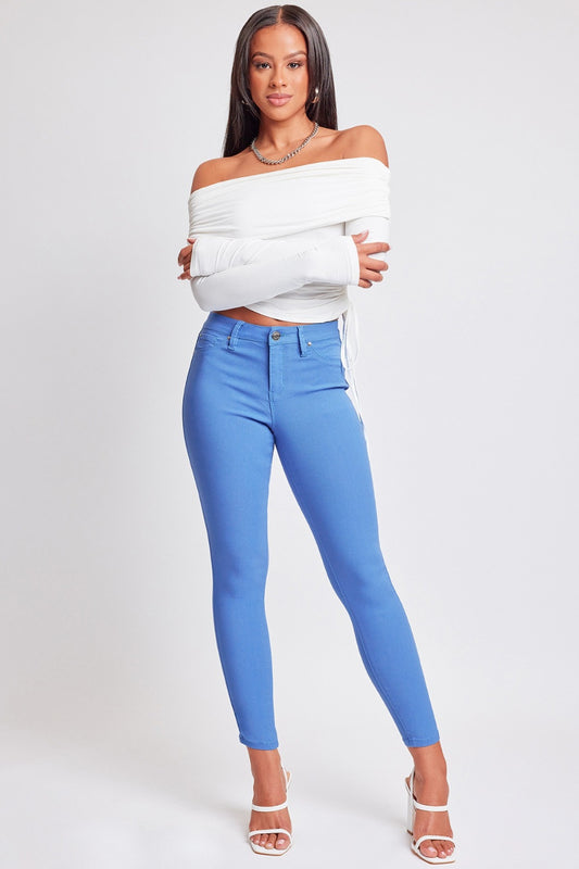 Hyperstretch Mid-Rise Skinny Pants