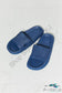 Arms Around Me Open Toe Slide In Navy Shoes