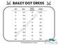 Bailey Dot Dress - Black Floral Dress