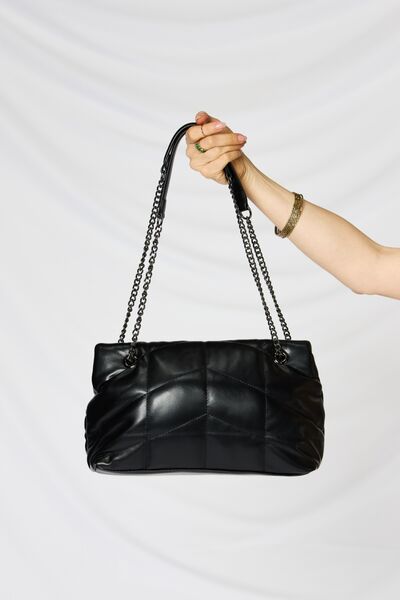 PU Leather Chain Handbag