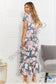 In Bloom Floral Tiered Maxi Dress Dresses