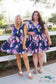 Navy Blooms Summer Dress Springintospring