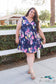 Navy Blooms Summer Dress Springintospring