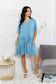 Oh Sweet Spring Button Up Flare Dress Dresses
