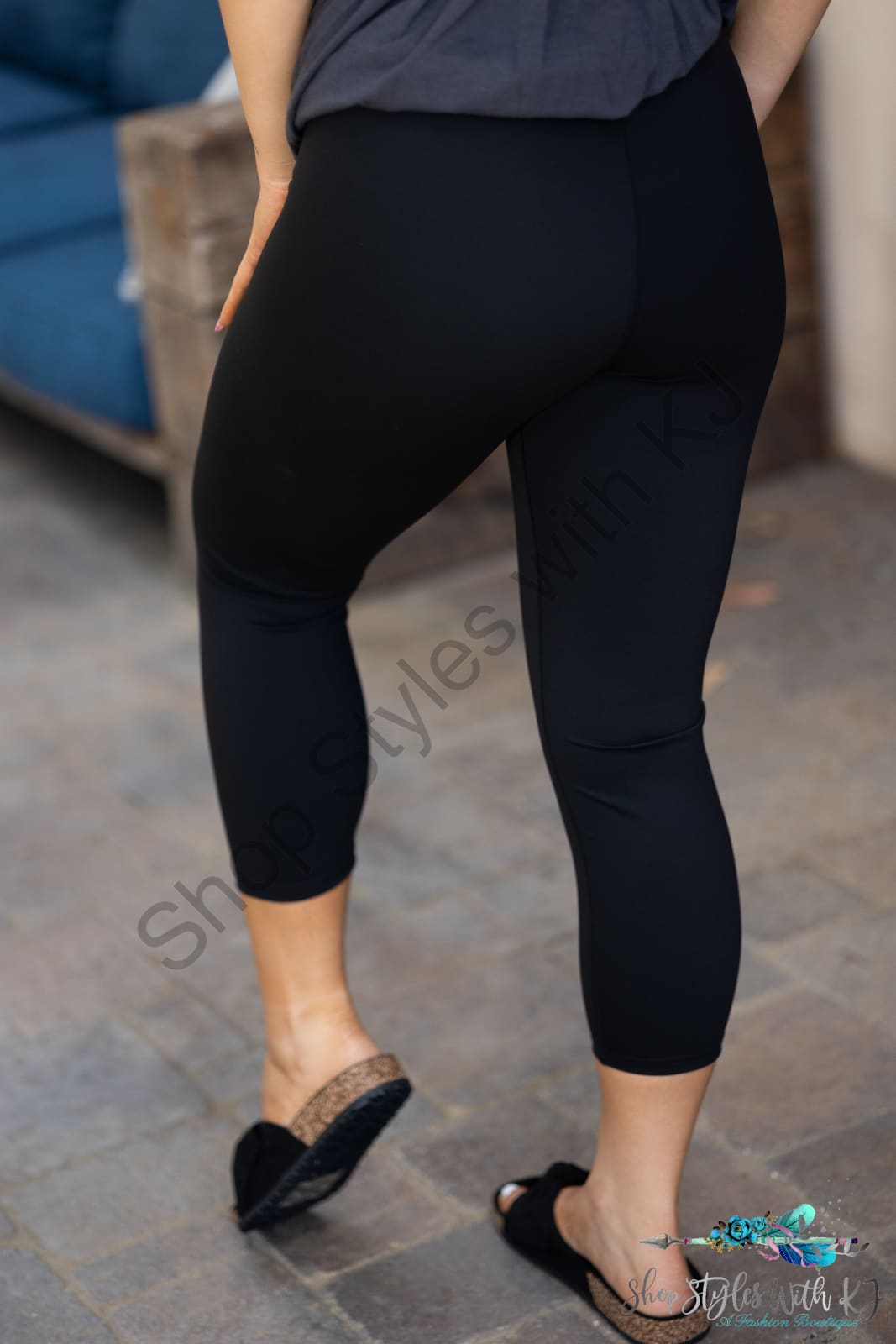 Perfect Curves Crop Leggings Pants