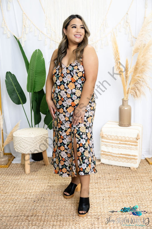 Retro Floral Sundress