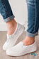 Slip Into Style On Sneakers - White Springintospring