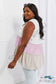 Watching The Sunset Color Block Babydoll Top Shirts & Tops